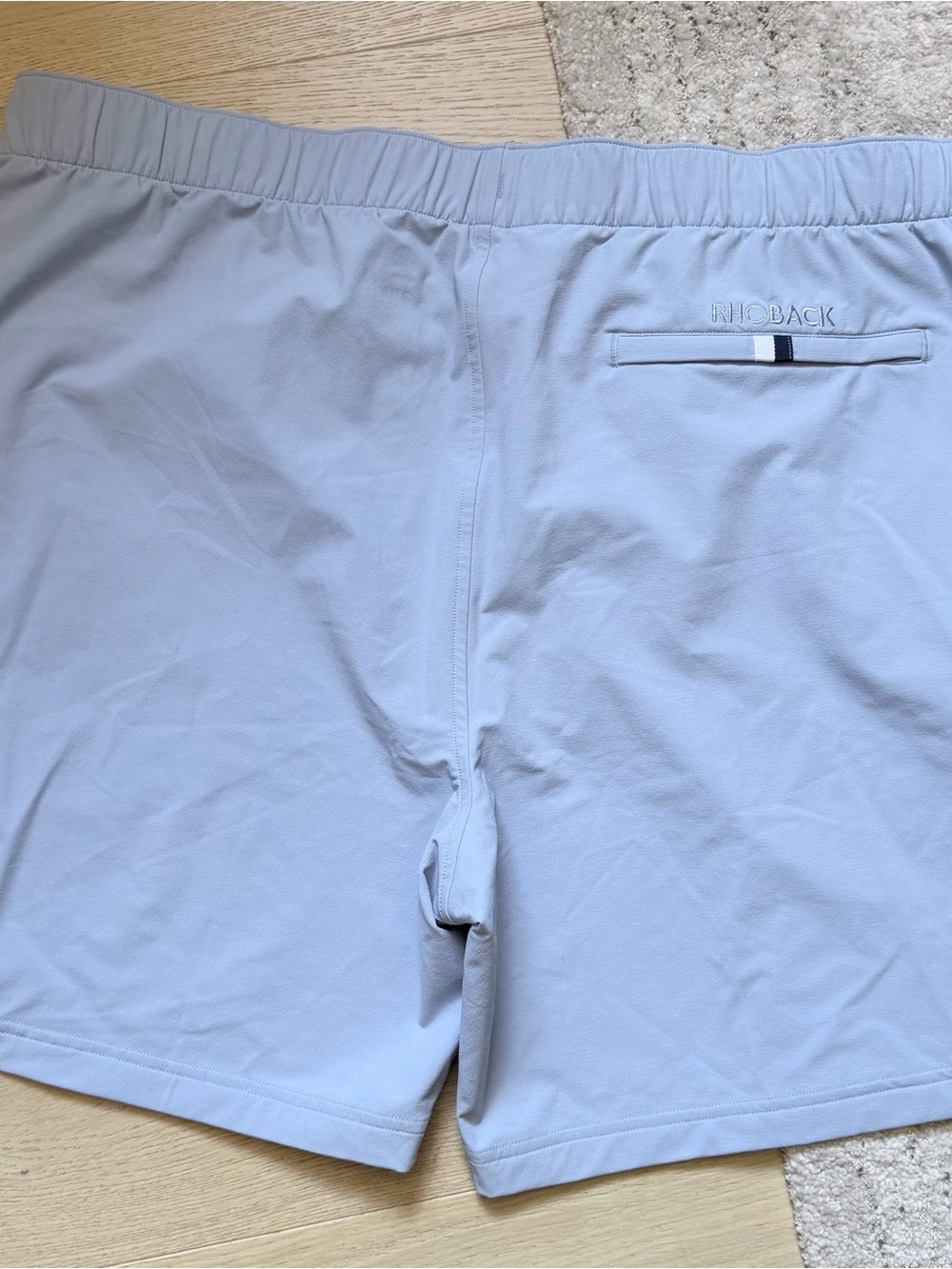 Rhoback Light Blue Men’s Performance Shorts